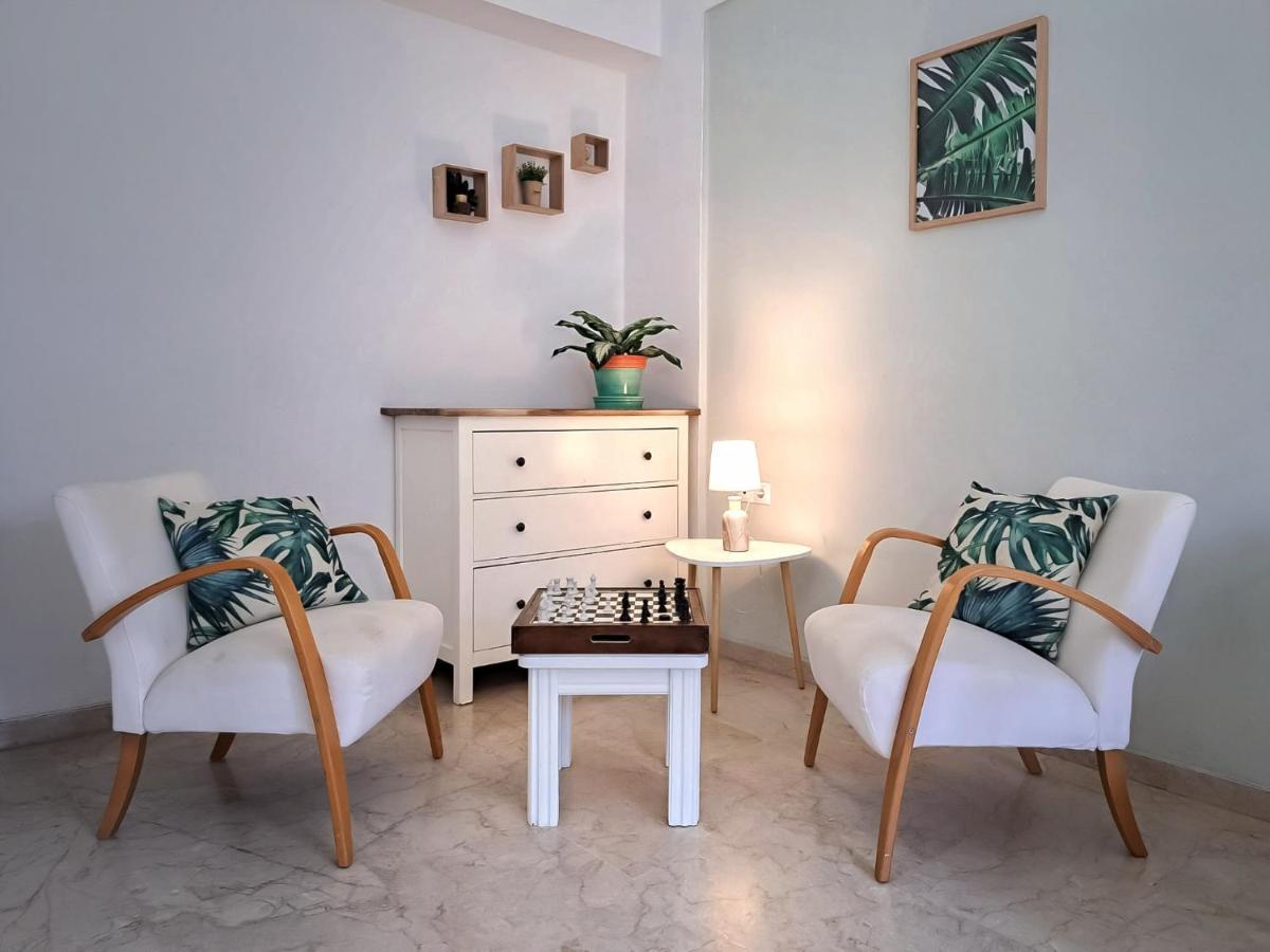 100m² 2 slaapkamer, 1 privé badkamer Appartement in Heraklion Buitenkant foto