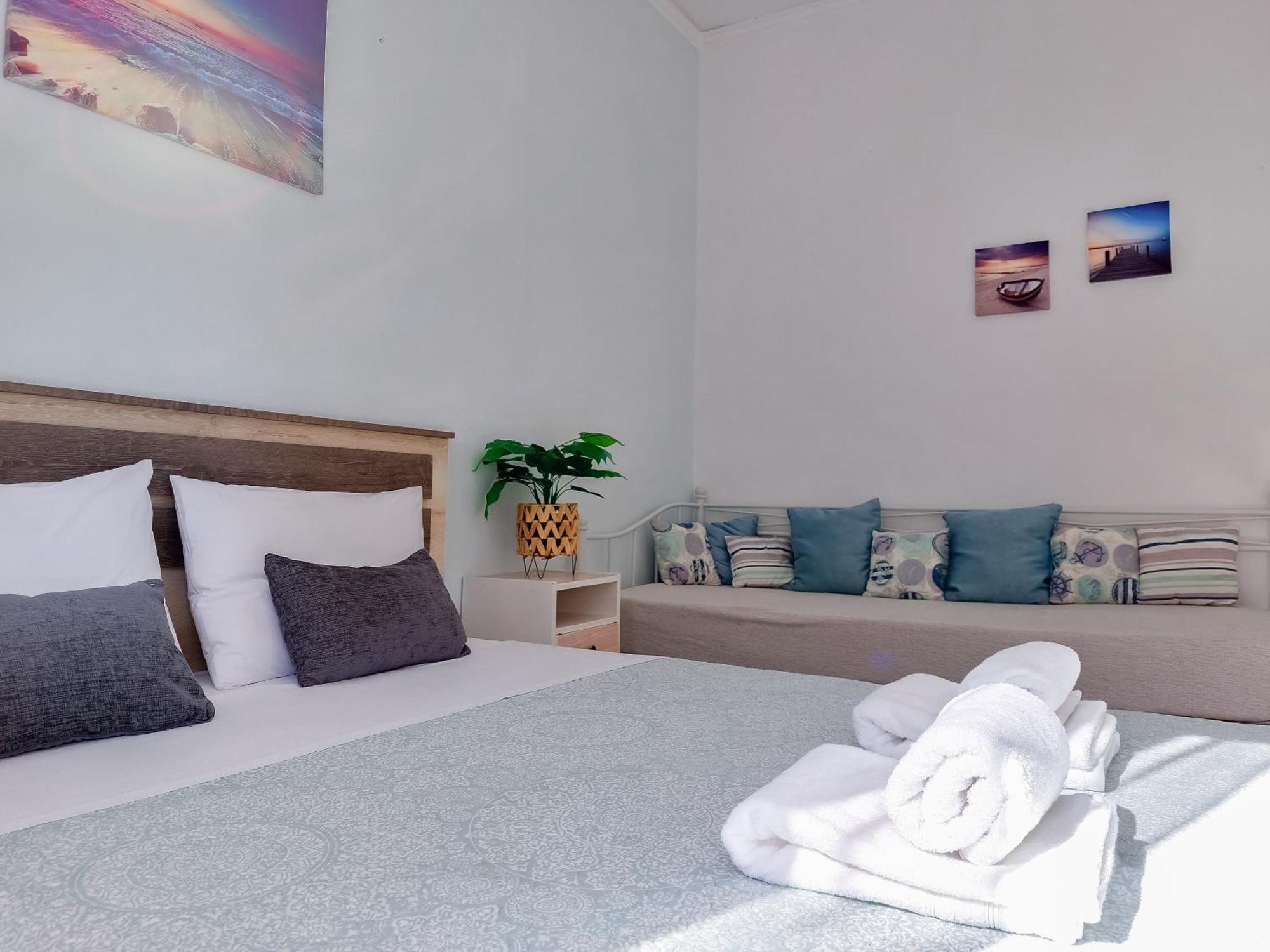 100m² 2 slaapkamer, 1 privé badkamer Appartement in Heraklion Buitenkant foto